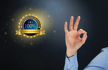 100% satisfaction guarantee